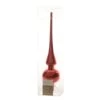 Puntale Albero Natale 26cm In Vetro Rosso -Offerte Natale Negozio 0003719 puntale albero natale 26cm in vetro rosso