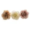 Decorazione Rosa 14cm Con Clip