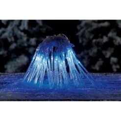 Luci Di Natale 40 Ghiaccioli Led - Luce Blu