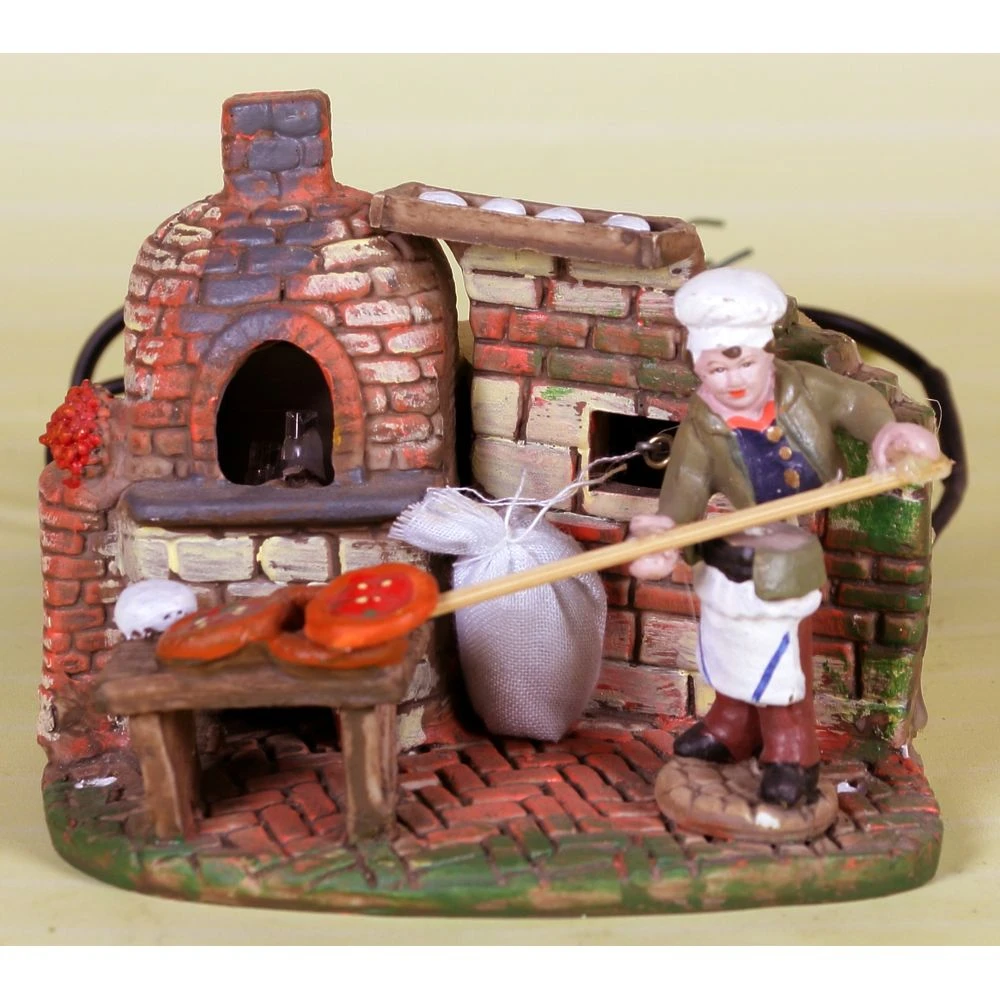 Pizzaiolo 8cm A Movimento Per Presepe 3 Pizzaiolo 8cm A Movimento Per Presepe