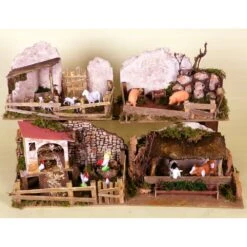 Recinto Con Animali Per Presepe