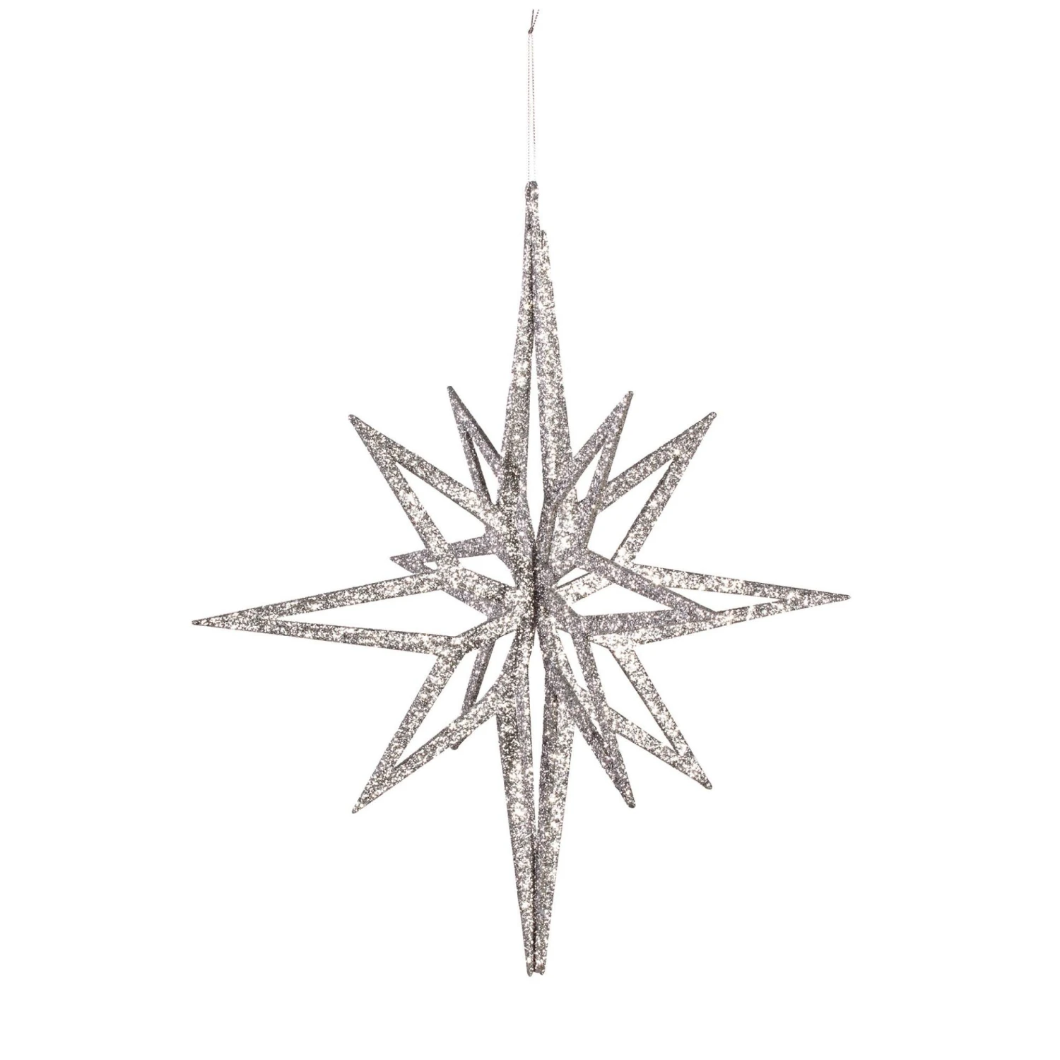 Addobbo Natalizio Pendaglio Star 40cm 3 Addobbo Natalizio Pendaglio Star 40cm