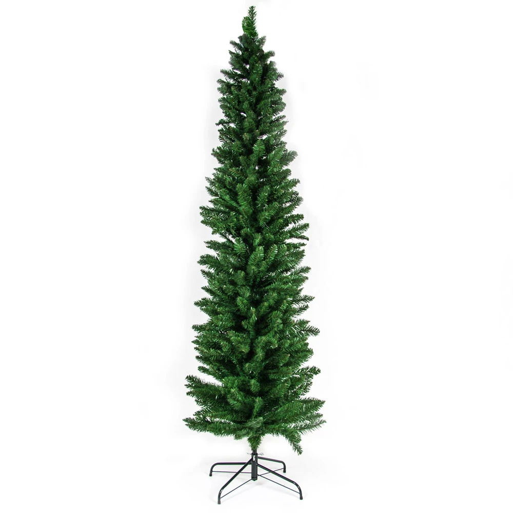 Flora Albero Di Natale Slim Silvestre 210 Cm - 442 Rami 3 Flora Albero Di Natale Slim Silvestre 210 Cm - 442 Rami