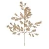 Ramo Agrifoglio Glitter Oro H=53cm -Offerte Natale Negozio 0007353 ramo agrifoglio glitter oro h53cm