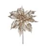 Pick Nature Poinsezia Champagne H=24cm -Offerte Natale Negozio 0007366 pick nature poinsezia champagne h24cm