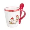 Mug Con Cucchiaino Funny -Offerte Natale Negozio 0007369 mug con cucchiaino funny