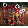 Decorazione Natale In Tessuto 12x52cm -Offerte Natale Negozio 0007491 decorazione natale in tessuto 12x52cm