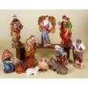 Natività In Resina 20cm Multicolor Set 11 Pz -Offerte Natale Negozio 0007890 nativita in resina 20cm multicolor set 11 pz