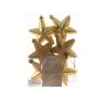 6 Stelle Con Decoro Glitter Oro 7.5cm -Offerte Natale Negozio 0007908 6 stelle con decoro glitter oro 75cm