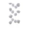 Filo Palle Di Neve 4x180cm Bianco -Offerte Natale Negozio 0007927 filo palle di neve 4x180cm bianco