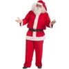 Costume Babbo Natale Tg. XXL In Tela -Offerte Natale Negozio 0008129 costume babbo natale tg xxl in tela