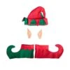 Set Elfo (cappello,orecchie,copriscarpe) In Busta -Offerte Natale Negozio 0008130 set elfo cappelloorecchiecopriscarpe in busta