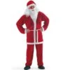 Costume Babbo Natale In Ciniglia XL -Offerte Natale Negozio 0008131 costume babbo natale in ciniglia xl