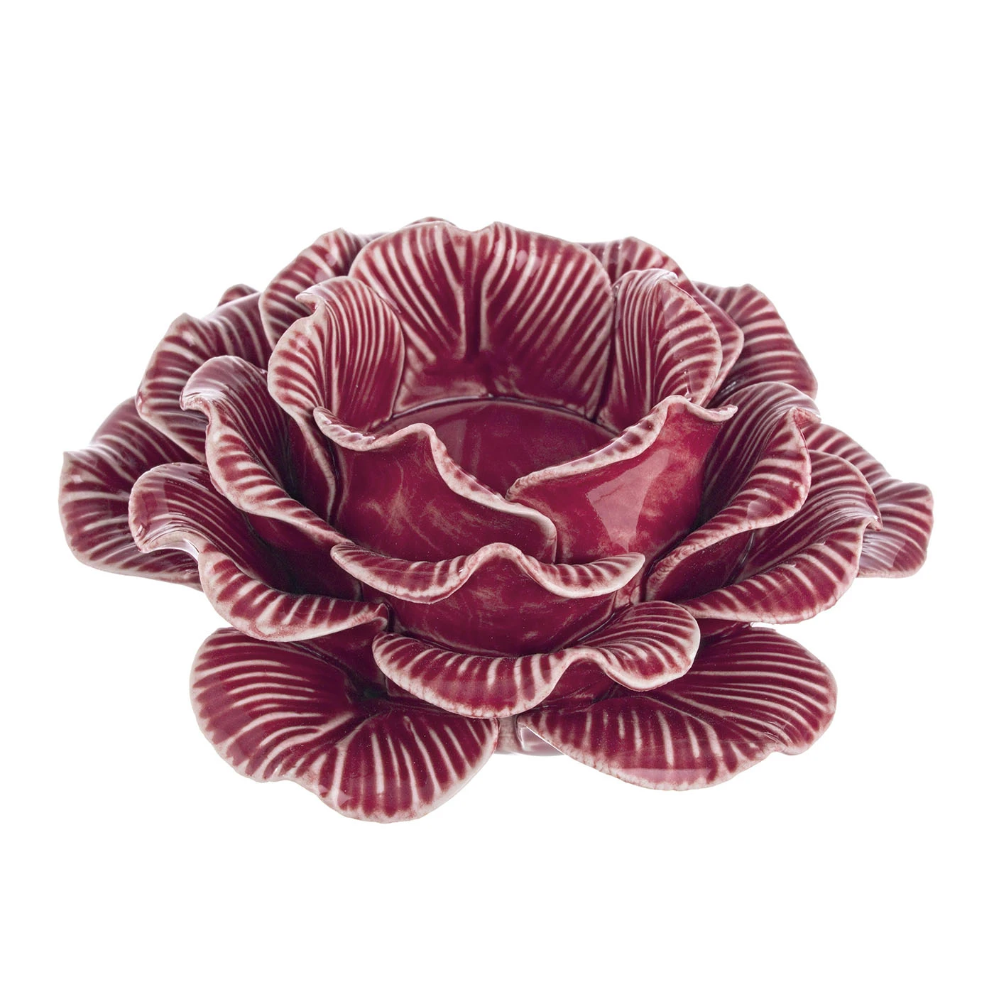Porta Tealight Peony Rosso 3 Porta Tealight Peony Rosso