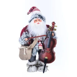 Babbo Natale Con Movimento E Musica - 46cm