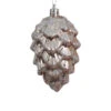 Pigna Con Glitter Rame -Offerte Natale Negozio 0012668 pigna con glitter rame