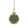 Decorazione Pallina Legno 8x10cm -Offerte Natale Negozio 0012754 decorazione pallina legno 8x10cm