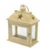 Lanterna In Legno Naturale -Offerte Natale Negozio 0012755 lanterna in legno naturale
