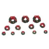 Lemax Wreaths With Red Bow - 34957 -Offerte Natale Negozio 0013336 wreaths with red bow 34957