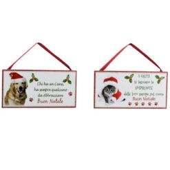 Targhetta In Legno Pets