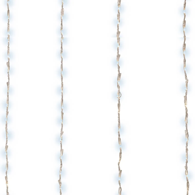 Tenda Con Cascata Di Luci -200 X 100 Cm 3 Tenda Con Cascata Di Luci -200 X 100 Cm