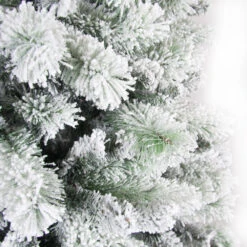 Flora Albero Di Natale Innevato Breeze 210 Cm - 1001 Rami -Offerte Natale Negozio 0021833 flora albero di natale innevato breeze 210 cm 1001 rami