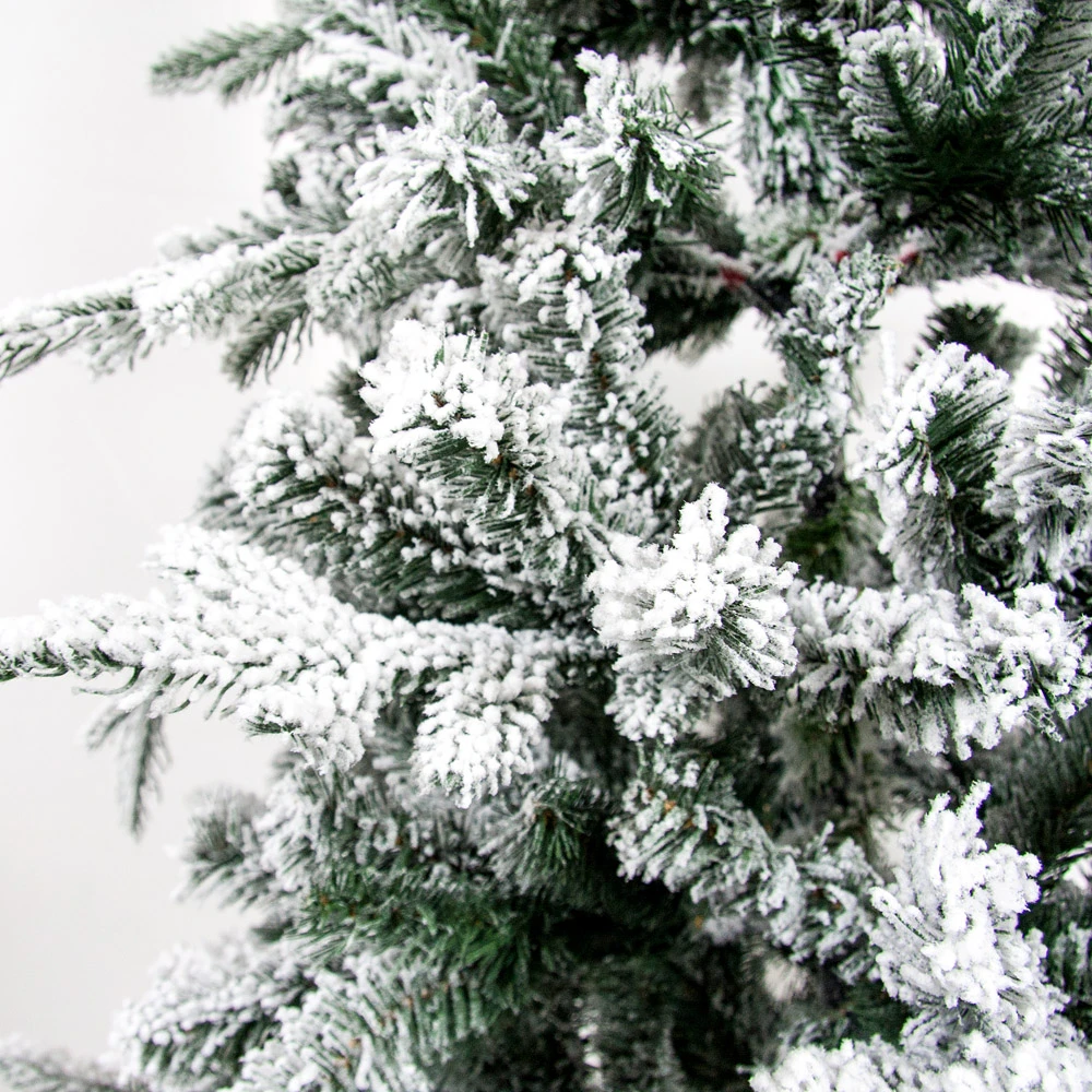 Flora Albero Di Natale Innevato Elegant 150 Cm - 452 Rami 5 Flora Albero Di Natale Innevato Elegant 150 Cm - 452 Rami - immagine 3
