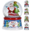 Palla Di Neve In Resina E Vetro - Decorazione Natalizia Assortita -Offerte Natale Negozio 0022155 palla di neve in resina e vetro decorazione natalizia assortita