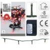 Luci Di Natale 180 Led - Luce Rossa -Offerte Natale Negozio 0022169 luci di natale 180 led luce rossa
