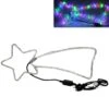 Stella Cometa 67cm Multicolore 7 LED Lampeggianti -Offerte Natale Negozio 0032672 stella cometa 67cm multicolore 7 led lampeggianti