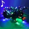 Luci Di Natale 100 LED Multicolore Con Musica 2 Luci Di Natale 100 LED Multicolore Con Musica -Offerte Natale Negozio 0032685 luci di natale 100 led multicolore con musica