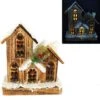 Casetta Innevata In Legno Con Luci 24cm 2 Casetta Innevata In Legno Con Luci 24cm -Offerte Natale Negozio 0032695 casetta innevata in legno con luci 24cm