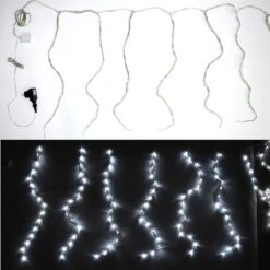 Tenda Luminosa Da 416 Led Bianco Freddo 480 Cm