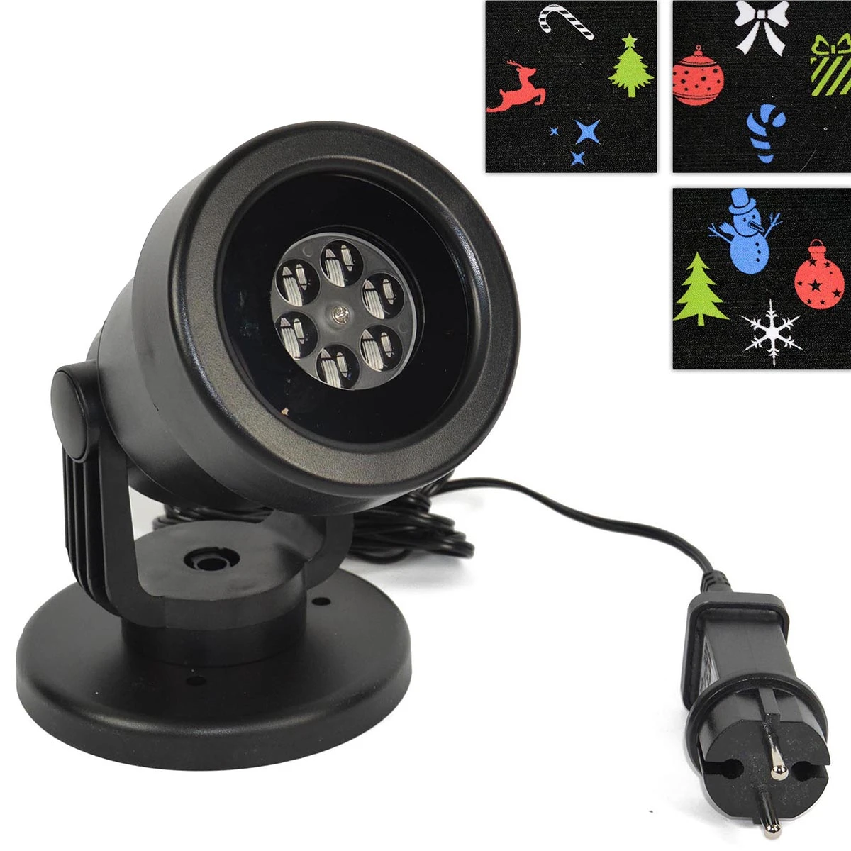 Proiettore Natalizio Da Esterno A LED 3 Proiettore Natalizio Da Esterno A LED
