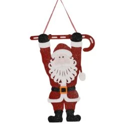 Addobbo Natalizio Babbo Natale 40 Cm