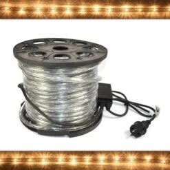 Tubo Luminoso 50m Bianco Caldo 1200 LED