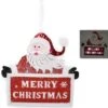 Babbo Natale Con Cartello Luminoso Merry Christmas -Offerte Natale Negozio 0032727 babbo natale con cartello luminoso merry christmas