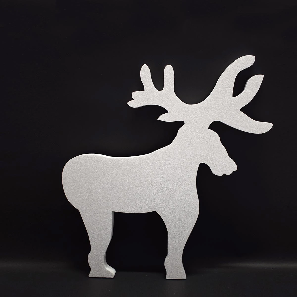 Renna In Polistirolo 97 X 90 Cm 3 Renna In Polistirolo 97 X 90 Cm