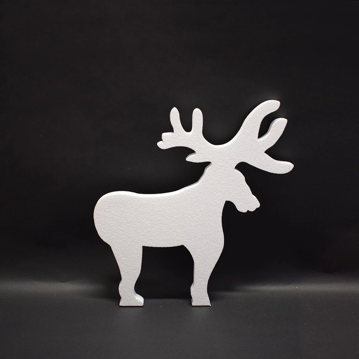 Renna In Polistirolo 50 X 54 Cm 3 Renna In Polistirolo 50 X 54 Cm