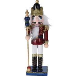 Soldatino Schiaccianoci In Legno 18 Cm -Offerte Natale Negozio 0032913 soldatino schiaccianoci in legno 18 cm