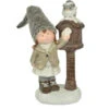 Statua Bimbi Con Luci 56cm -Offerte Natale Negozio 0040872 statua bimbi con luci 56cm