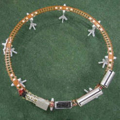 Scena Natalizia Treno Su Pista Sospesa 265cm -Offerte Natale Negozio 0040879 scena natalizia treno su pista sospesa 265cm