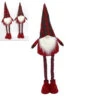 Gnomo Di Natale Con Cappello Scozzese 95cm -Offerte Natale Negozio 0040890 gnomo di natale con cappello scozzese 95cm