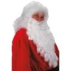 Parrucca E Barba Gigante Bianca 50cm -Offerte Natale Negozio 0042595 parrucca e barba gigante bianca 50cm