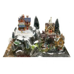 My Village Base Con Tunnel Per Villaggio Natalizio E Presepe 80x30x40cm -Offerte Natale Negozio 0043771 my village base con tunnel per villaggio natalizio e presepe 80x30x40cm