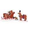 Lemax Santa's Sleighride - 73294 -Offerte Natale Negozio 0047322 santas sleighride 73294