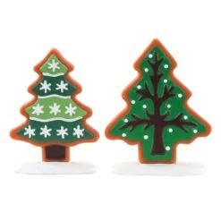 Lemax Sugar Cookie Trees, Set Di 2 - 04766