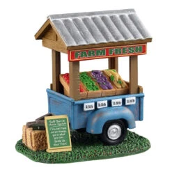 Lemax Farm Fresh Vegetable Trailer - 13565