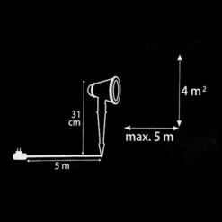 Proiettore LED Babbo Natale -Offerte Natale Negozio 0055901 proiettore led babbo natale