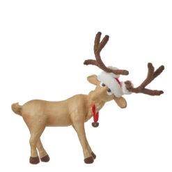 Renna In Resina In Piedi 45cm